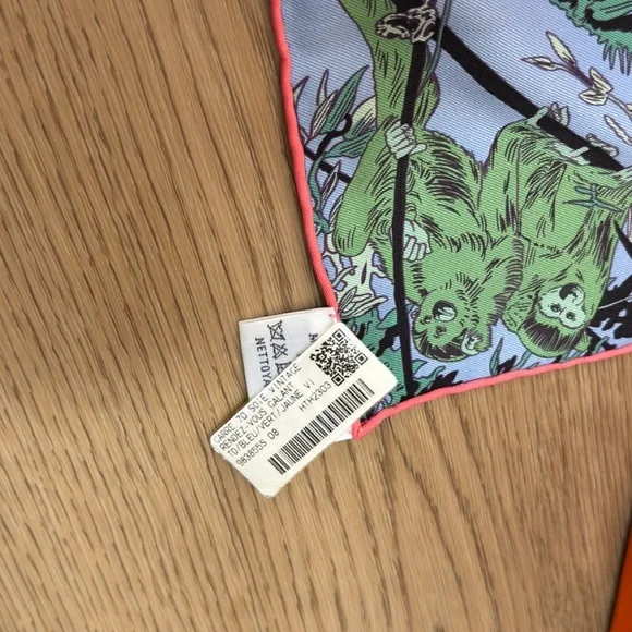 Hermes Multicolor Silk Scarf - Picture 2 of 6